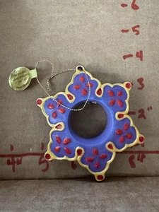 The Danbury Mint Red Hat Society Ornament Collection Snowflake  - Bild 1 von 10