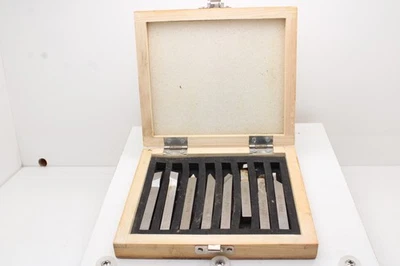 Grizzly H5690 5/16'' 8 Pc HSS Tool Bit Set Pre-Ground for Turning/Facing Work - Image 1 of 4