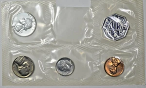1961 US Mint Proof Coins 1C 5C 10C 25C in original Mint Cellophane - Picture 1 of 1