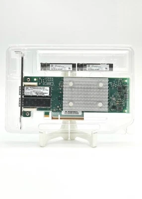 HPE SN1100Q 16Gb Doble Puerto PCI-e FC HBA P9D94A - 853011-001-QLE2692_FH con 2xSFP Foto 1 de 3