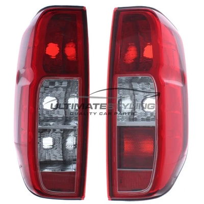 Luz trasera para Nissan NP300 2008-2016 lámpara trasera lente trasera 1 par izquierda y derecha Foto 1 de 4