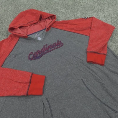 Majestic Hoodie Mens XXL Pullover MLB Baseball St. Louis Cardinals Sweater - Image 1 of 4