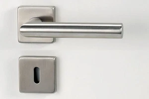 GRIFFWERK Edelstahl Türdrücker / Türgriff - "LUCIA SQUARE"