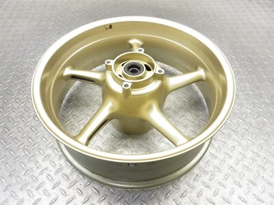 2011 09-12 Triumph Street Triple 675 R Rear Wheel Rim 17x5.5 Straight True Video - Image 1 of 4