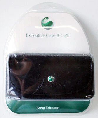 AUTÉNTICA FUNDA EJECUTIVA SONY ERICSSON ICE-20 P800 P802 P900 P908 P910 P990 ¡NUEVA! Foto 1 de 4