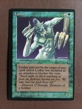 Lurker LP The Dark Rare Reserved List Card MTG Magic The Gathering