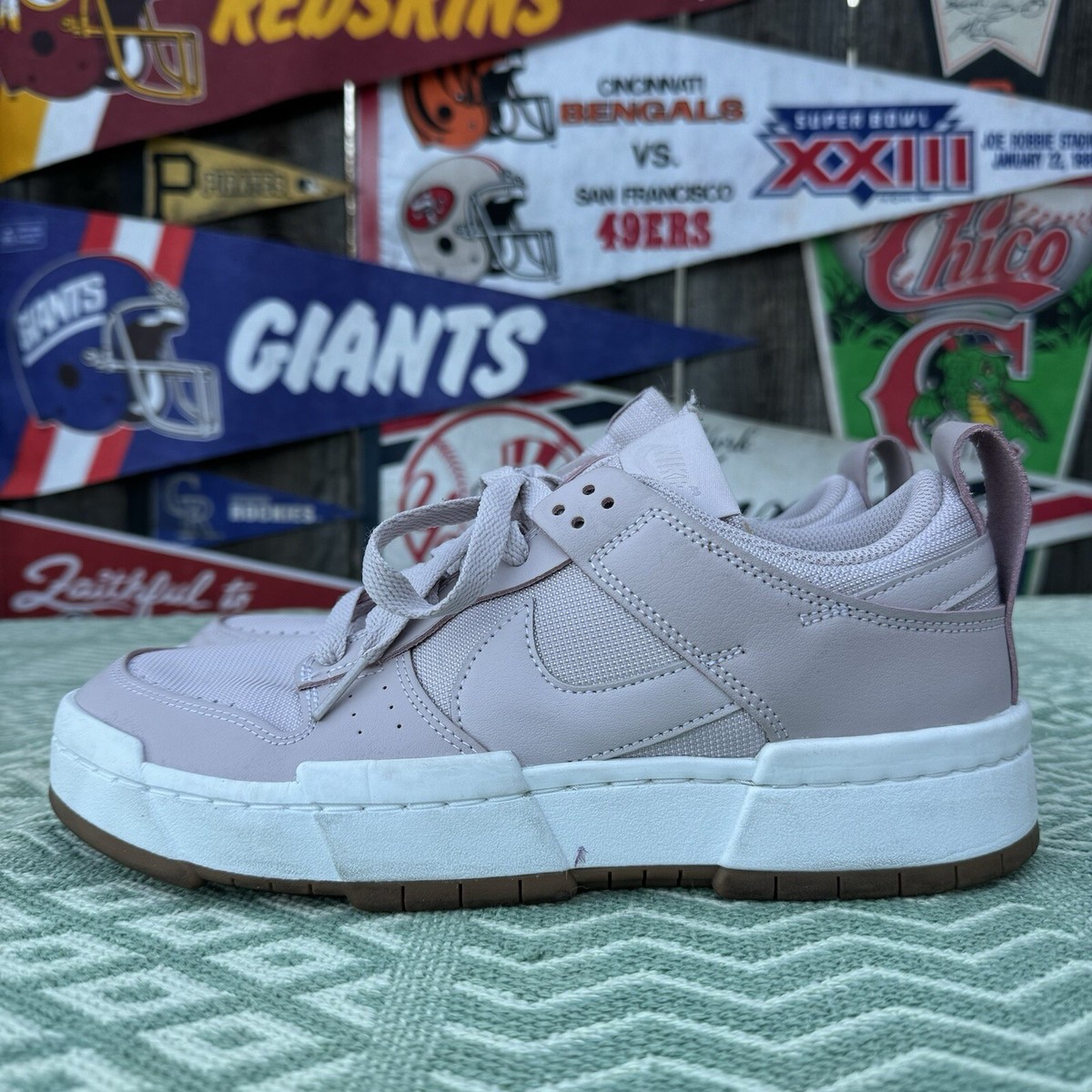 Nike Dunk Disrupt Low Barely Rose W for sale | eBay