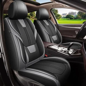 Car Front Rear Seat Covers PU Leather Protector Pad For Chevrolet TRAX 2024-2025 - Picture 1 of 6