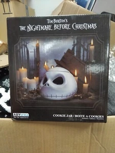 Disney Nightmare before Christmas Jack Head China Large Cookie Jar - Picture 1 of 1