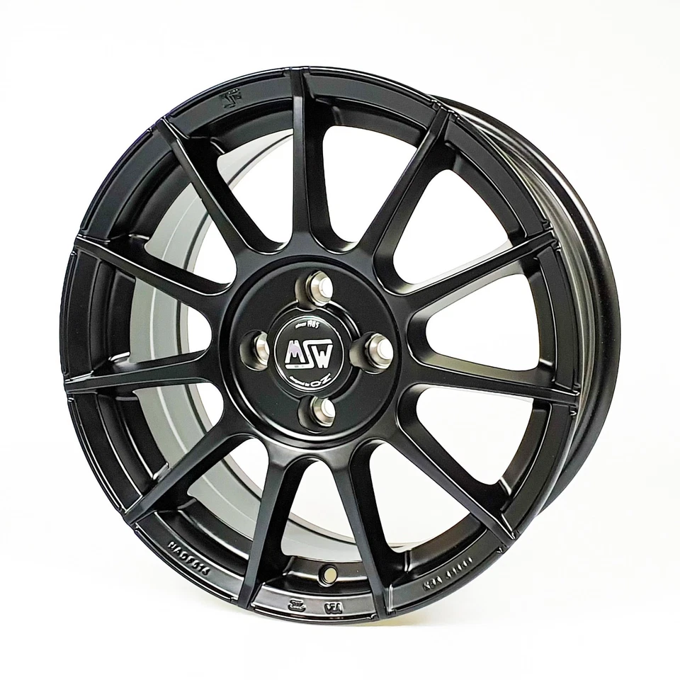 MSW 85 Alufelgen smart 453 fortwo Ganzjahresreifen Vredestein 16 Zoll schwarz - Bild 1 von 4