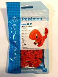 Pokemon NanoBlock Hitokage 3D Puzzle / Toy - 120 Pieces - NEW / SEALED - Picture 1 of 3