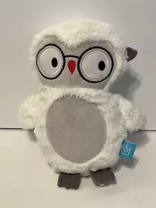 The Manhatten Toy Company White Owl plush with glasses 10" - Picture 1 of 10
