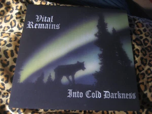 VITAL REMAINS into cold darkness ORIG VINYL LP angelcorpse morbid angel - Picture 1 of 6