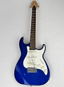 Samick Music Electric Guitar Blue Malibu Signature Series Greg Bennett 6 String - Picture 1 of 15