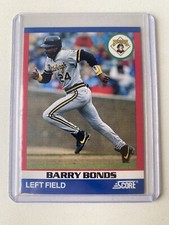 Barry Bonds Pittsburgh Pirates 1991 Score Super Star #26