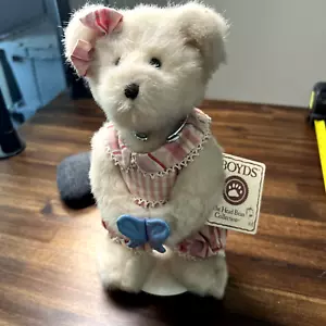 Boyds Bear Best Dressed Series Fifi Flutterbeary Tag #904514 w/ Stand - Picture 1 of 4