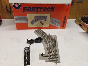 C-7 Lionel 036 Fastrack 6-12045 LH remote switch tested, works good #02 - Picture 1 of 9