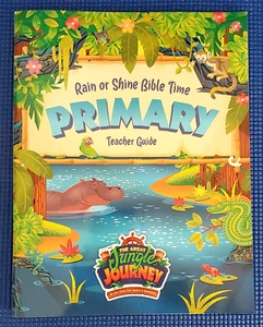 VBS The Great Jungle Journey RAIN OR SHINE BIBLE TIME PRIMARY TEACHER GUIDE - Picture 1 of 2