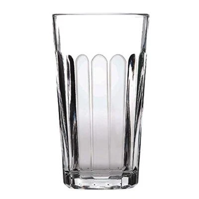 ONIS Libbey Duratuff Tafeliertes Hi-Ball-Glas, 350 ml, 137 mm x 79 mm, klar, 12er-Pack