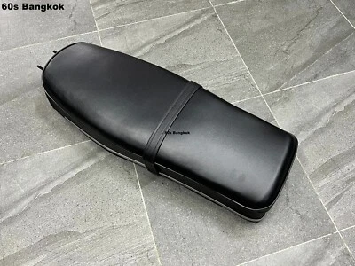 COMPLETE Double Seat + Chrome Trim HONDA Benly 125 150 C92 C95 CA95 CA160 - Imagem 1 de 4