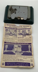 Película de colección de 8 y 16 mm de la película de Mansfield empalmado automático e instrucciones solamente - Imagen 1 de 12