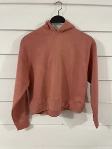 Zara Unisex Boys Girls Pink Hoodie Sweater Sweatshirt 8 Years 128 CM Y402 READ* - Picture 1 of 10