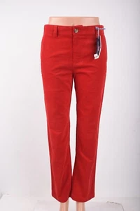 Vineyard Vines Boys Kids Breaker Pants Size 18 Red Corduroy Holiday NWT - Picture 1 of 7