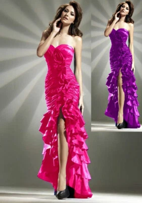 ANNY LEE High Low Open Leg Mermaid Homecoming Formal Gown, XS,S,M,L,XL,2XL - Image 1 of 4