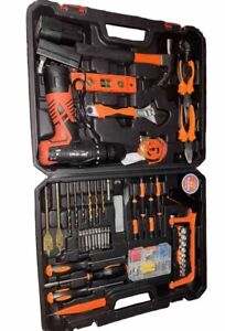 Jar-owi 60 piece Tool Set,General Hand Tool Kit, Tool Box Case New