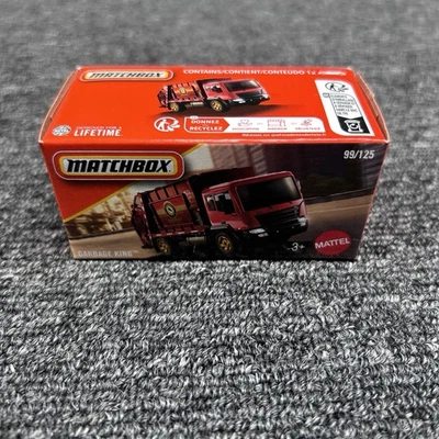 Matchbox Garbage King #99/125 – Refuse Truck – City Services Vehicle 2025 - Image 1 of 3