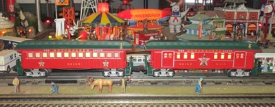 Lionel 35152 /53 圣诞胡桃夹子 19 世纪邮件/袋子和教练车 O/027 ga '10 — 第 1/4 张图片