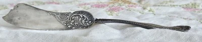 Weinberg Silverplate Bernice Master Butter Knife 7"L Antique Utensil c.1900 - Image 1 of 4