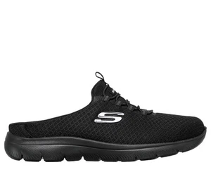 Skechers Summits – Swift Step Memory Foam Clogs Damen UK 6 schwarz - Bild 1 von 5
