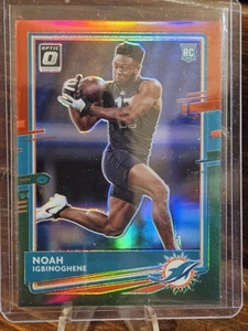 2020 Donruss Noah Igbinoghene Red & Green Prizm Optic HOLO Rookie Card P-261 RC - Picture 1 of 1