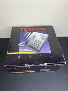 Toshiba Monitor drzwi System telefoniczny Model 8010 Nowy otwarty box Zapieczętowana zawartość - Zdjęcie 1 z 10