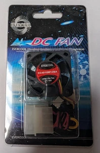 Evercool 40mm x 10mm 12V EC4010M12BA  Ball Bearing 3-Pin Cooling Fan - Picture 1 of 1