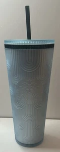 Vaso Starbucks Spring Soft Touch verde escalas 9 pulgadas 2024 nuevo - Imagen 1 de 7