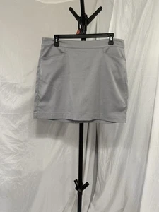 PGA Tour Golf Skirt Women's Size 10 Gray Built in Shorts Skort Athletic Pockets - Picture 1 of 16