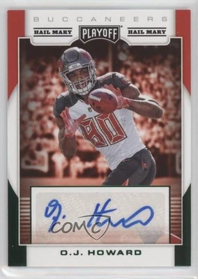 2017 Panini Playoff RPS Auto Hail Mary OJ Howard #RPS-OJ Rookie Auto RC - Image 1 of 2