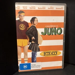 Juno DVD 2007 Stars Elliot "Ellen" Page & Michael Cera VGC R4 PAL - Picture 1 of 3