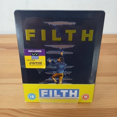 Filth BluRay Zavvi UK Exclusive Limited Edition Steelbook UK New Sealed OOP - Image 1 of 4