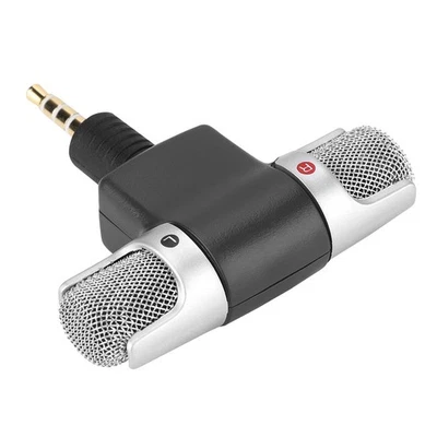 3.5mm Mini Mic Digital Stereo Microphone Professional Handheld External Wireless - Bild 1 von 4