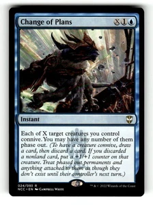 Change of Plans Commander: Streets of New Capenna 24 Near Mint - Picture 1 of 2