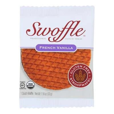 Swoffle Dutch Waffle Vainilla Francesa 1.16 OZ Foto 1 de 4