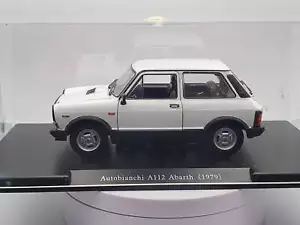 Autobianchi A112 Abarth Leo Model 1/24 Bianco - Foto 1 di 4