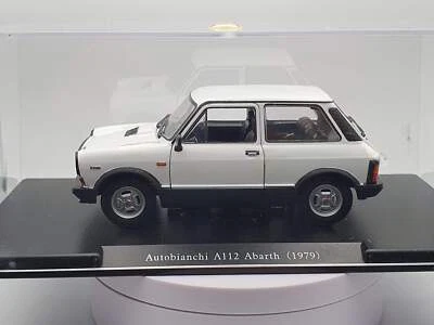 Autobianchi A112 Abarth Leo Model 1/24 Bianco - Immagine 1 di 4