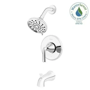 🔥Pfister Ladera 3-Spray Tub and Shower Faucet in Plsh. Chrome (Valve Included) - Picture 1 of 2