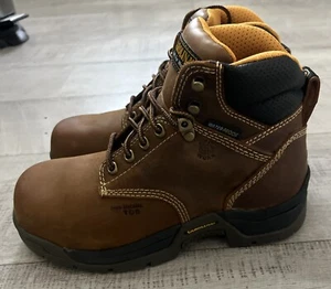 Carolina Men’s 6" Waterproof Broad Toe Work Boot, CA1620 Size 7 Composite Toe - Picture 1 of 10