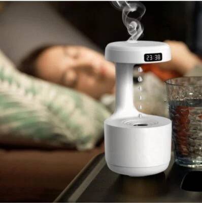 Umidificatore Ambiente 5W Contenitore Acqua 600ml Display A Led LZ599 Usb  - Immagine 1 di 4