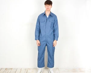 ECLAIR x Bragard Made in France 1983 Men L French Work Boilersuit Overallas vtg - Picture 1 of 6